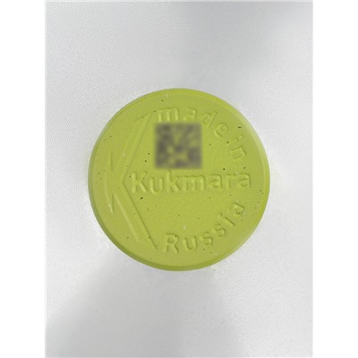 Сковорода KUKMARA Trendy style, d=24 см, пластиковая ручка, антипригарное покрытие, алюминий, зелёная