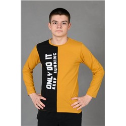 Футболка 83018 подростковая (Горчичный)