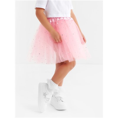 Юбка детская KAFTAN «Звездочки», светло-розовая, 30 см
