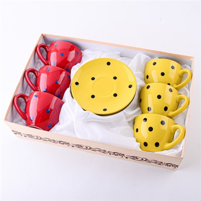 9-27581-4 Чайный сервиз на 6 персон 250 мл 12 пр керамика LR (х1)