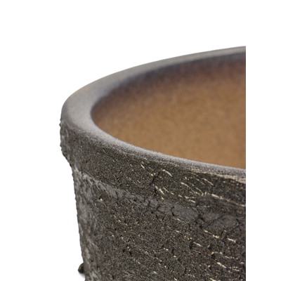Горшок для цветов «Шагрень», 7.5 л, d=27 см, h=27 см, керамический, с поддоном