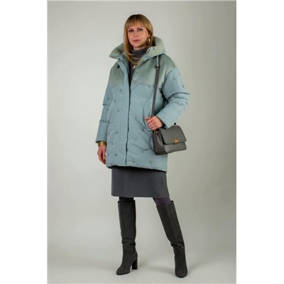 Куртка верблюжья шерсть арт.318 (Бирюзовый)