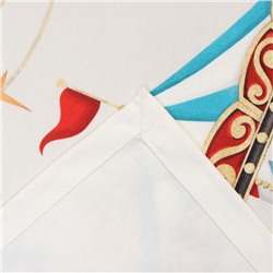 Скатерть новогодняя Этель «Щелкунчик» 150×220 см, с ВГМО, 100% хл, саржа 190 г/м²