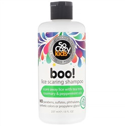 SoCozy, Kids, Boo!, шампунь против вшей, 237 мл (8 жидк. унций)