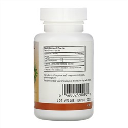 Arizona Natural, чапараль, 500 мг, 90 капсул