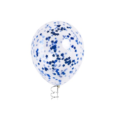 Конфетти «Звезда» синие, металлик, 1.5 см, 50 г