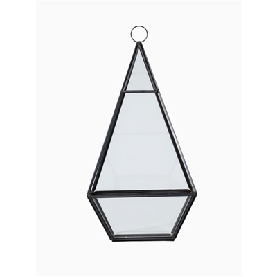 Флорариум каркас, 13×24 см, чёрный