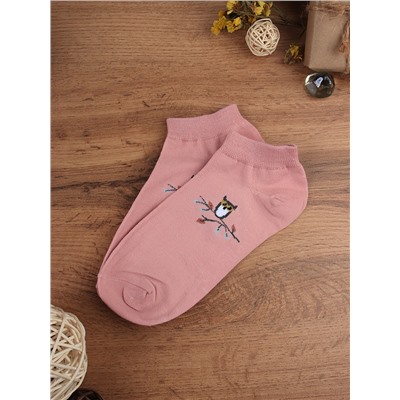 Носки р. 35-40 Птичка короткие / L803 /уп 10/500/1200/ ОДНА ПАРА/ МАРКА