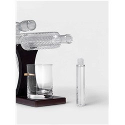 Мини-Бар «Снайпер», 800 мл, 2 бокала, на подставке, стекло