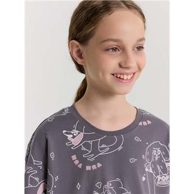 КОМПЛЕКТ ДЛЯ ДЕВОЧЕК (ФУТБОЛКА, БРЮКИ) 567747