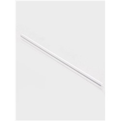 Бутылка для воды, 790 мл, 7.5×23 см, с трубочкой и шкалой времени, стекло, прозрачная