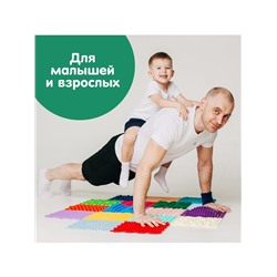 Модульный массажный коврик ОРТОДОН, набор «Богатырь»