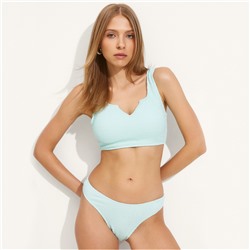 Купальник раздельный фактурный MINAKU, цвет мятный, размер 42