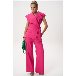 Жилет Яркое лето (фуксия)