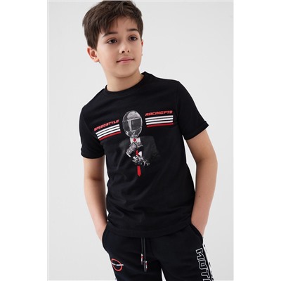 Фуфайка трикотажная для мальчиков (футболка) PLAYTODAY, 1243588