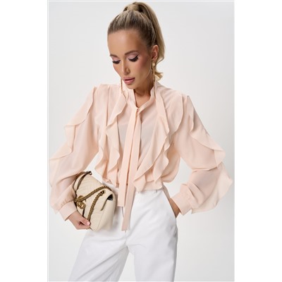 Рубашка Кристл (персиковый)