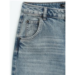 Актуальная коллекция CONTE CON-845 Джинсы wide leg винтажной варки с необработанным краем