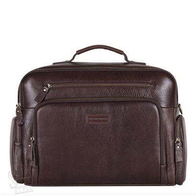 Портфель мужской кожаный 4226AM d.brown Allan Marco