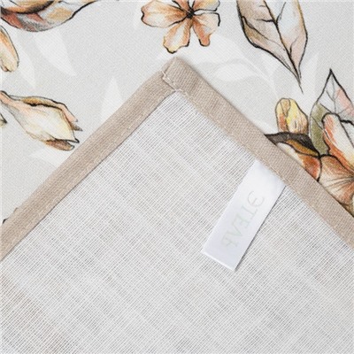 Фартук «Этель» Floral mood 70×60 см, 100% хлопок, репс 210 г/м²