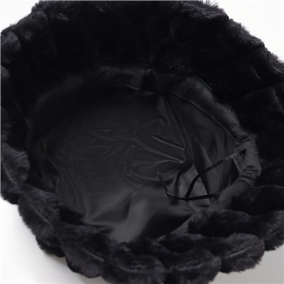 Панама женская зимняя MINAKU, размер 52-58, чёрная