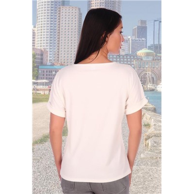 Футболка Вуаль (Молочный)