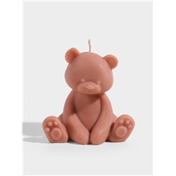 Свеча «Плюшевый Мишка», 6×6×9 см, соевый воск, МИКС