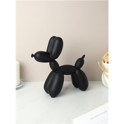 Статуэтка Собака 20х19 см / A26-Q1923D /уп 18/черная