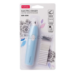 Ластик электрический EER-9306 со сменными насадками в блистере с европодвесом