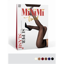 Minimi Колготки SLASH 20 (диагональная полоска)