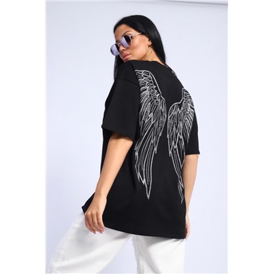 Футболка женская 64568 (Черный)