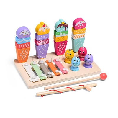 Игра развивающая "Веселая рыбалка"