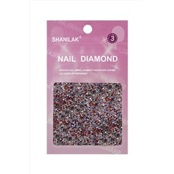 Nail Art Стразы для ногтей №3, мульти KRISTALLER, 1107742