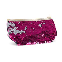 Косметичка с пайетками, 15х24 см