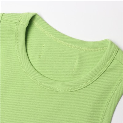 Топ в рубчик женский MIST, onesize, салатовый