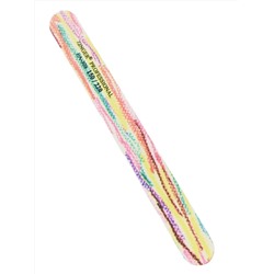 Zinger Пилка для ногтей абразивная прямая / Classic EA-308, 150/220, разноцветный 2663