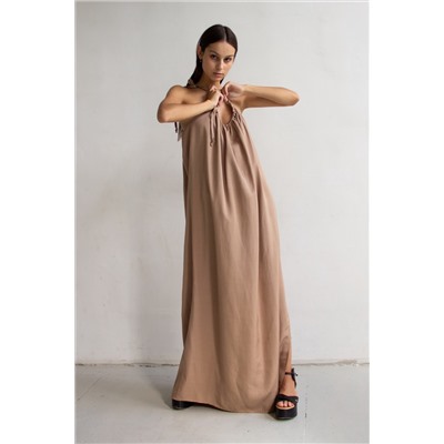 Сарафан длинный  TROPIC025/01/Бежевый