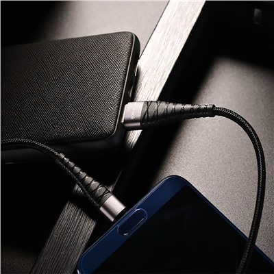 Кабель USB - Type-C Borofone BX32 Munificent 15W 100см 3A  (black)