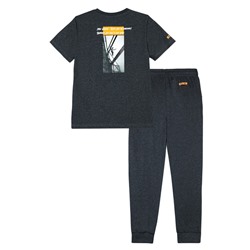 Комплект трикотажный для мальчиков: фуфайка (футболка), брюки