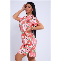 Платье ЕПЛ-1053 (Оранжевый)