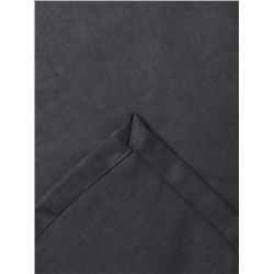 Простыня для бани «Этель» Linen, 140×100 см, лён 100%, чёрная