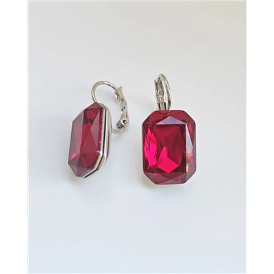 Серьги с чешскими кристаллами