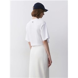 Футболки CONTE LD 2715 Укороченная футболка из хлопка с рисунком