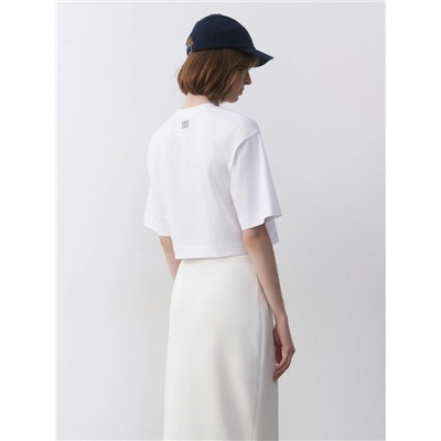 Футболки CONTE LD 2715 Укороченная футболка из хлопка с рисунком