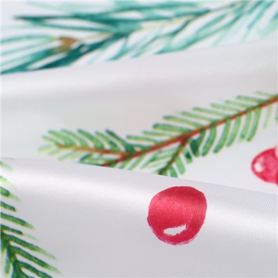 Скатерть новогодняя «Доляна» Rowan, 145×220 см, 100% п/э