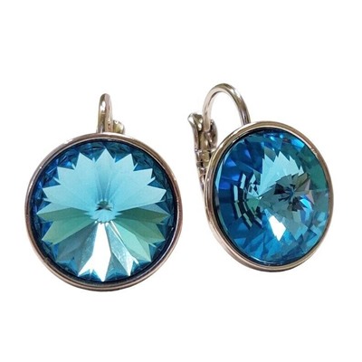 Серьги с кристаллами Swarovski