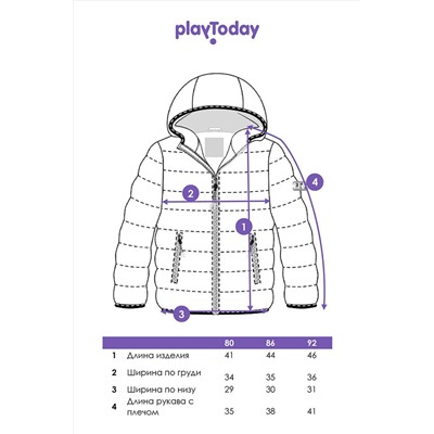 Куртка PLAYTODAY, 1088689