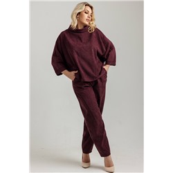 Блузка женская  4497/06/Брусничный