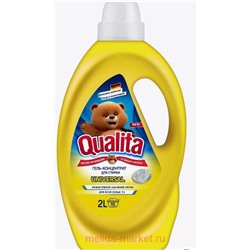 QUALITA Гель-концентрат для стирки универсальный флакон 2000мл