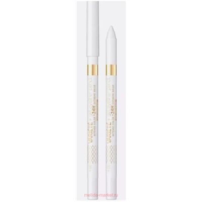 Eveline Карандаш для глаз гелевый водостойкий Variete Gel Eve Liner тон 08 white