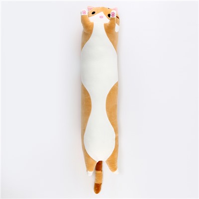 Мягкая игрушка «Кот батон», 70 см, цвет рыжий
